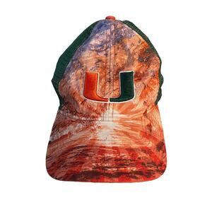 The game university of miami trucker hat